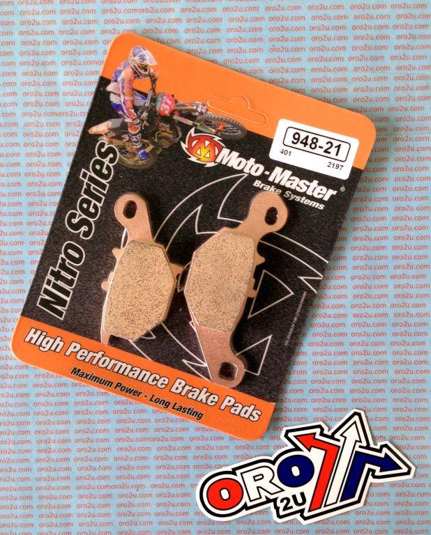 BRAKE PADS SINTERED NITRO, MOTO-MASTER 094821, 39-401, 41-953.H.NITRO
