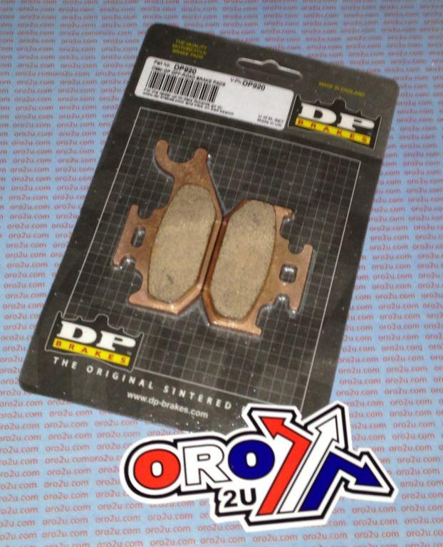 BRAKE PADS SINTERED DP BRAKES, DP920 Premium 41-920.H.DP, 39-413