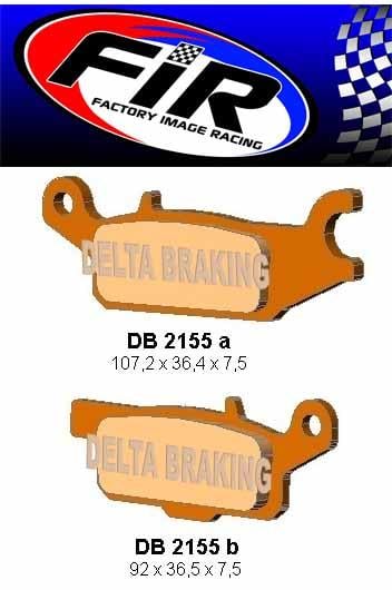 BRAKE PADS SINTERED METAL HD, QD-D EXTREME, DB2155 QD-D, 39-443.H.BR