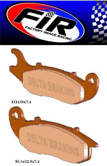 BRAKE PADS SINTERED METAL HS, MX-N HIGH FRICTION, DB2177-N [Type FA465]