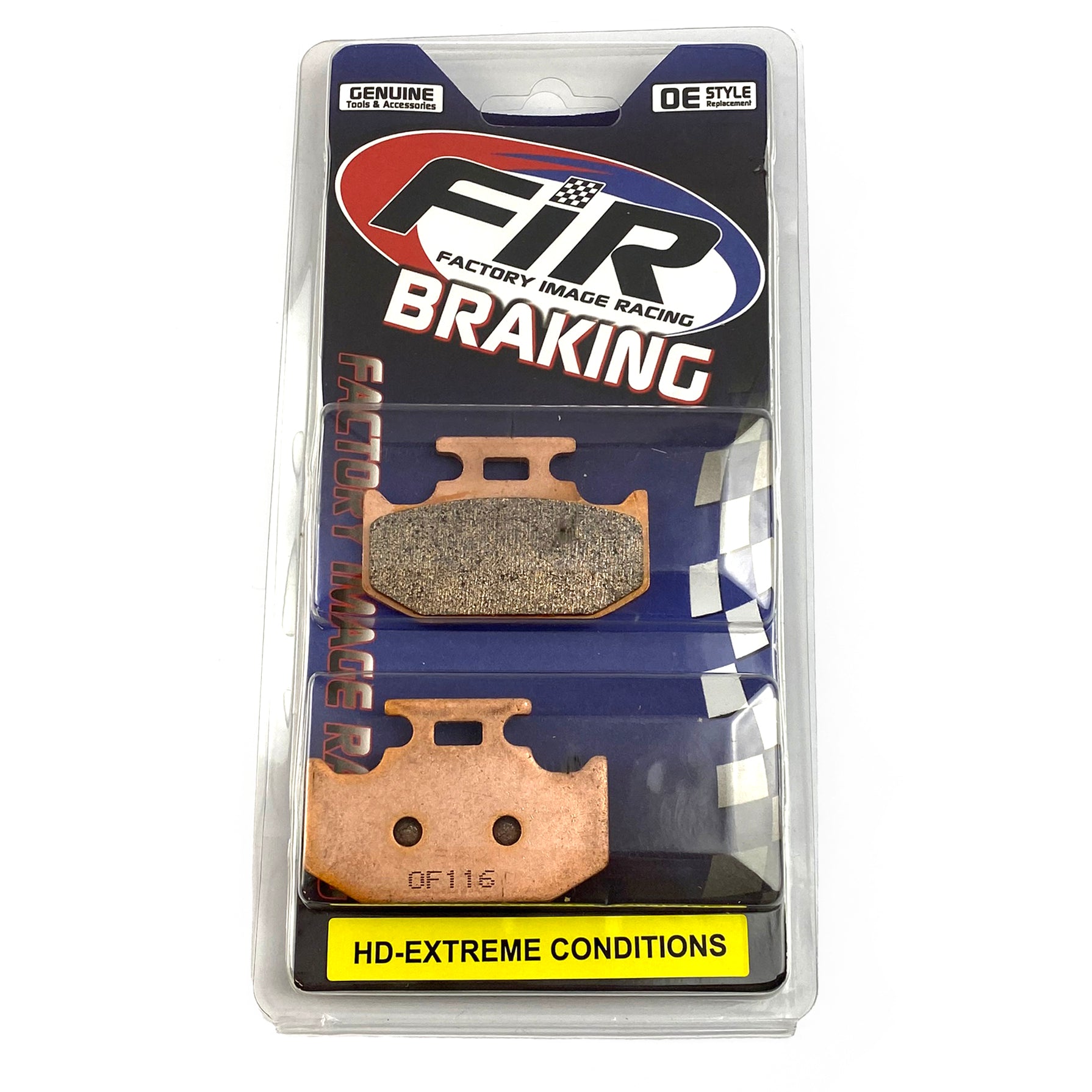 BRAKE PADS SINTERED METAL HD, QD-D EXTREME, FA497X, AT-05402F, 39-497.H.DR