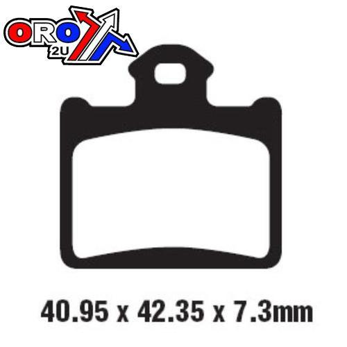 BRAKE PADS SINTERED RC-1, RENTHAL BP-116, 41-508.H.REN, 39-602, BP116