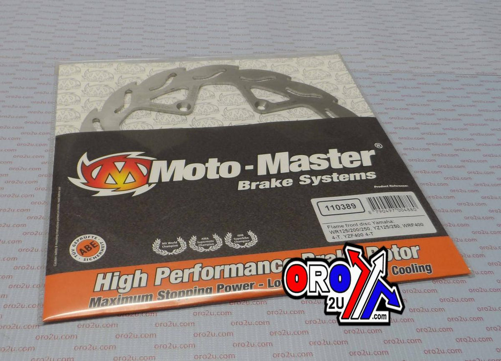 DISC BRAKE FRONT YZ WR FLAME, MOTO-MASTER 110389