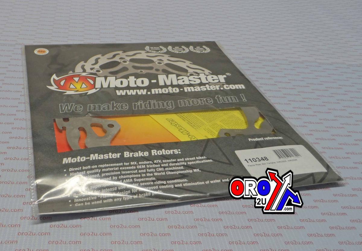 DISC BRAKE REAR WR250 X, R, MOTO-MASTER 110348 YAMAHA, 3D7-2582W-01-00, 3D7-2582W-00