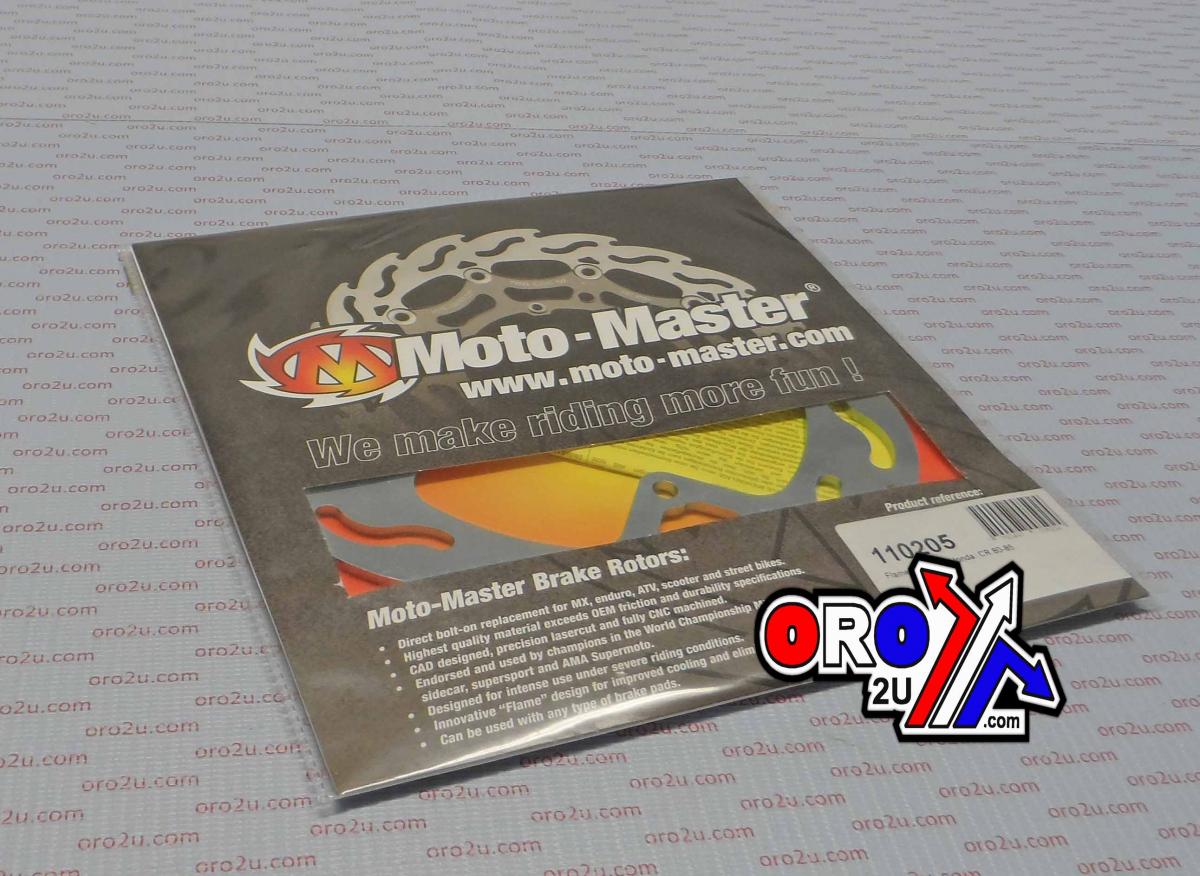 DISC BRAKE REAR CR80 CR85, MOTO-MASTER 110205 FLAME