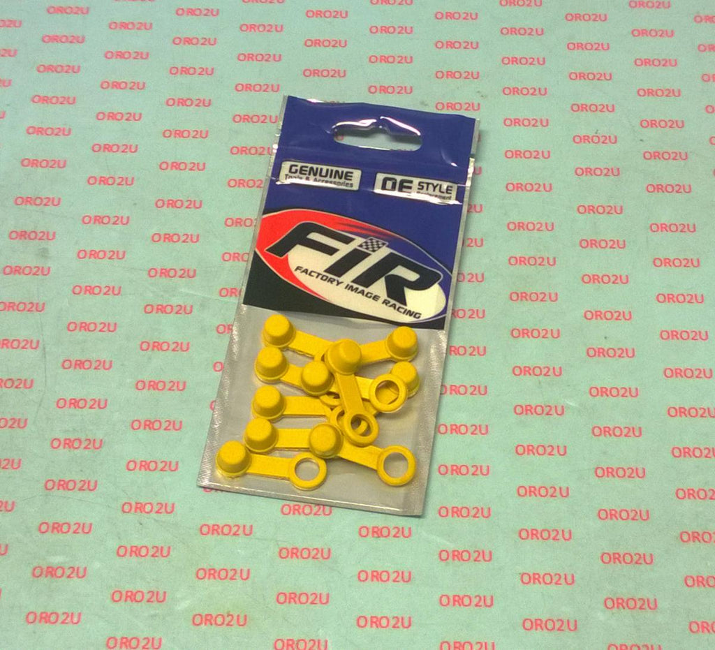 TRADE PACK 10 RUBBER CAPS YELLOW, TRADE £0.40 EA. BLEED NIPPLE COVER CAP