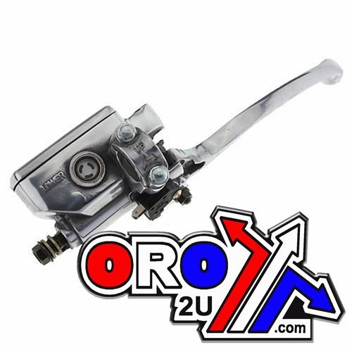 MASTER HYDRAULIC CYLINDER BRAKE, HONDA CB400 1992-1998 / CHROME, ROAD, MC, 110-699001