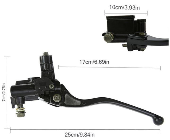 REAR BRAKE MASTER HYDRAULIC CYLINDER HONDA TRX125 400 CB125T