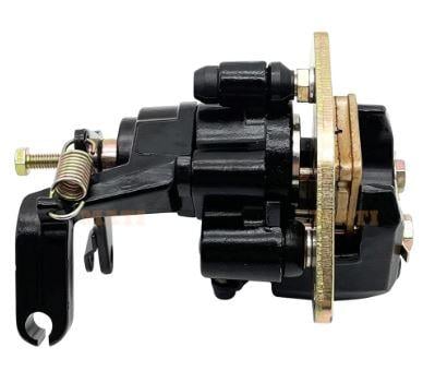 BRAKE CALIPER REAR YFZ450 04-05 YAMAHA, 5LP-W0046-50, 5TG-2580W-00, CALIPER WITH HANDBRAKE ASSEMBLY