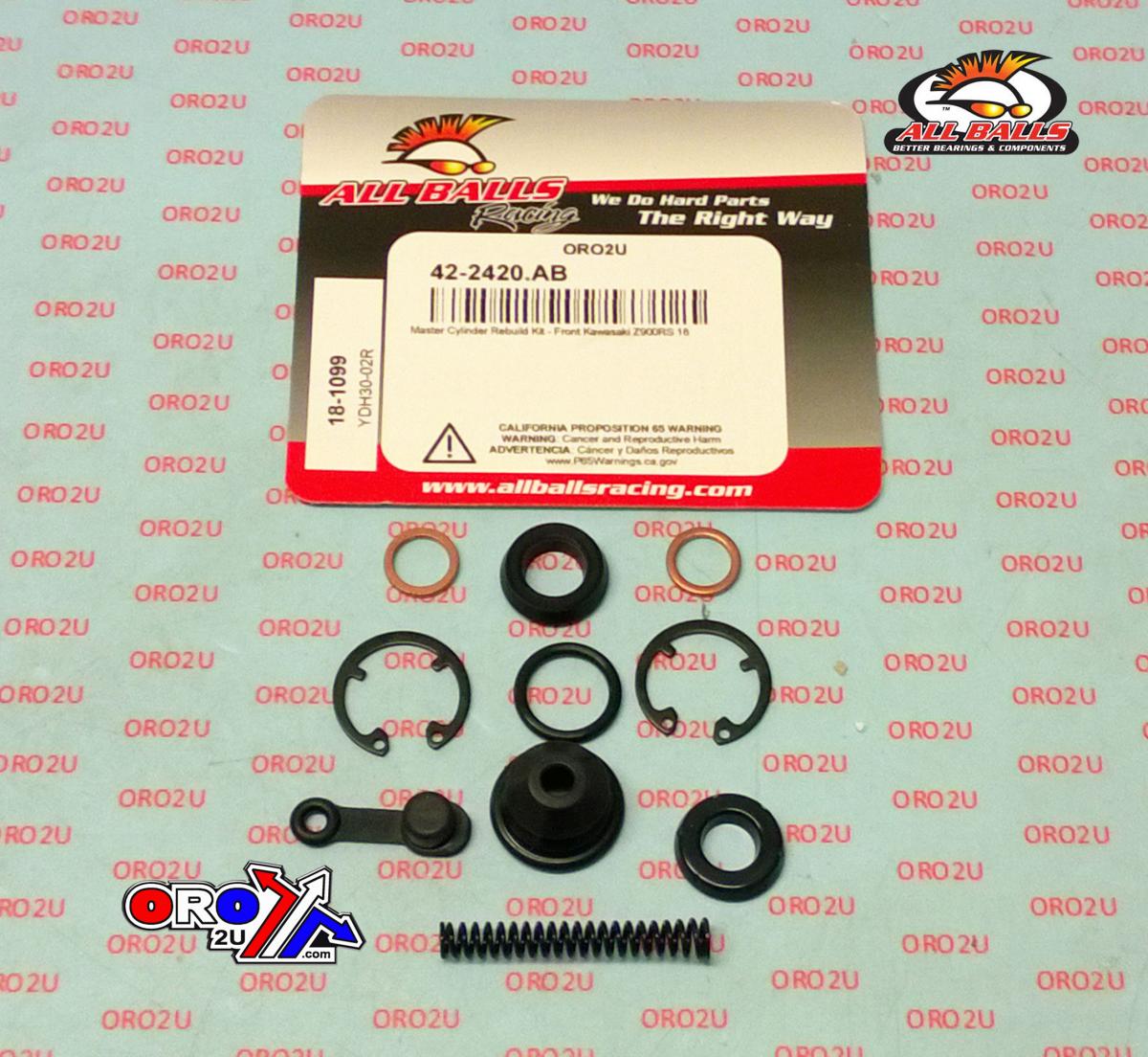 BRAKE MASTER CYL REBUILD KIT ALLBALLS, ALLBALLS 18-1099 KAWASAKI Z900RS 18-22 ROAD FRONT