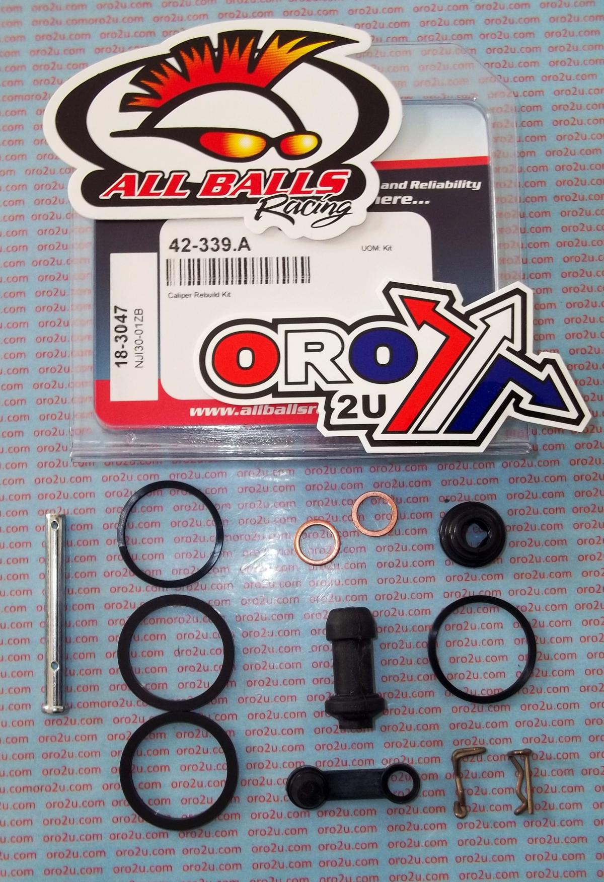 BRAKE CALIPER REBUILD KIT ALLBALLS, ALLBALLS 18-3047 HUSA/KTM DIRT 95-10 FRONT