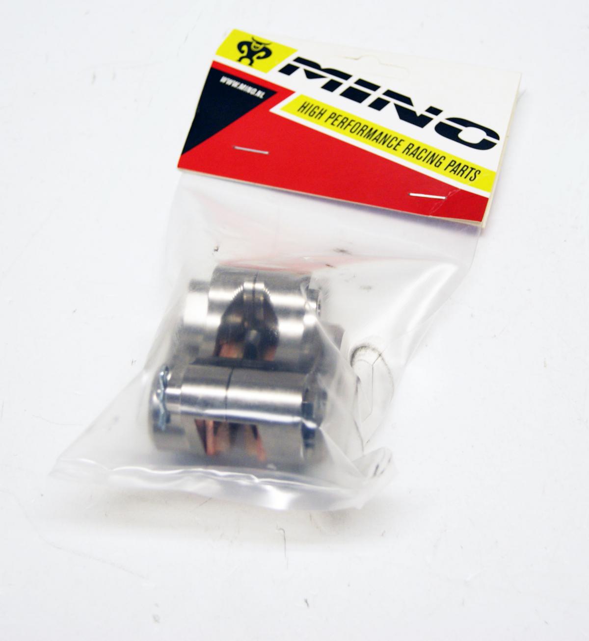 CALIPER 4-PISTON KTM50/65, MINO 30-3003-SILVER