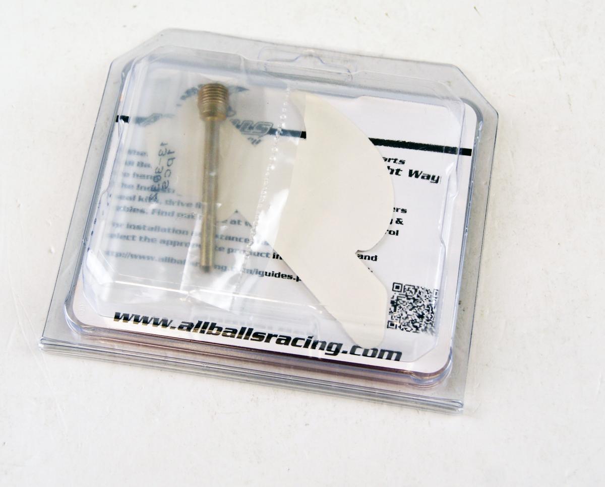 ALLBALLS BRAKE PAD BOLT KIT, ALLBALLS 18-7034 4.5x61.80MM KAW/SUZ ROAD FRONT/SUZ REAR