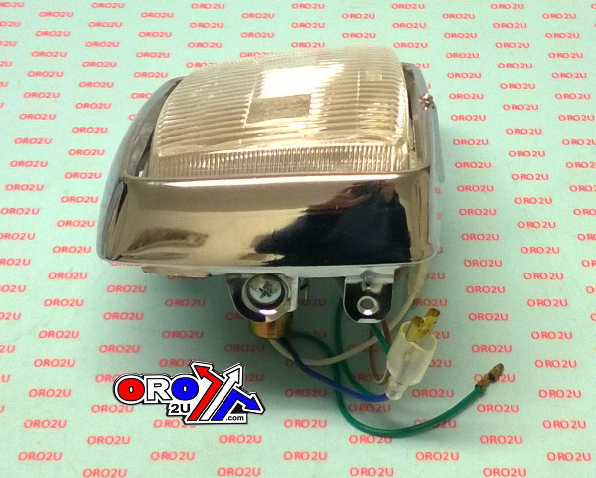 HEADLIGHT UNIT W/BULB NO COWL HONDA C50/70/90