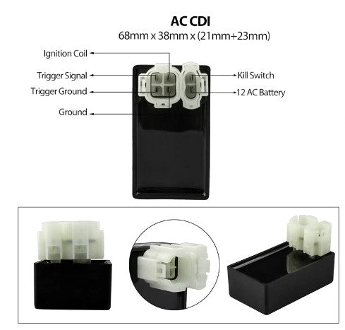 CDI BOX + HT COIL HONDA ATV ATC XR XL CRF TRX 50CC 70CC 125CC 250CC 300CC