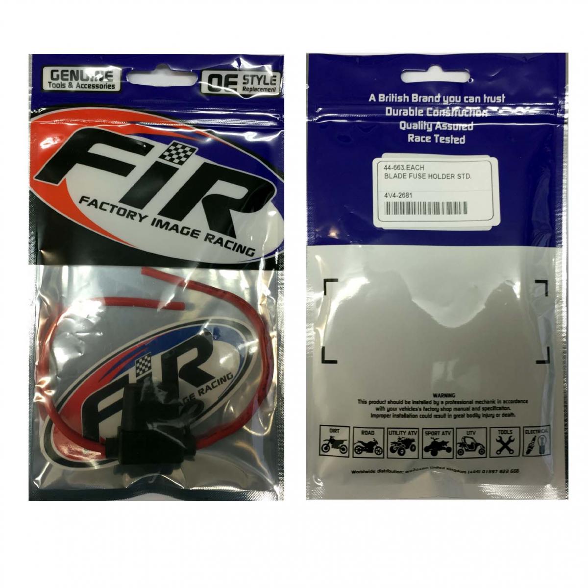 BLADE FUSE HOLDER INLINE 30AMP STANDARD. EACH, UP-01353