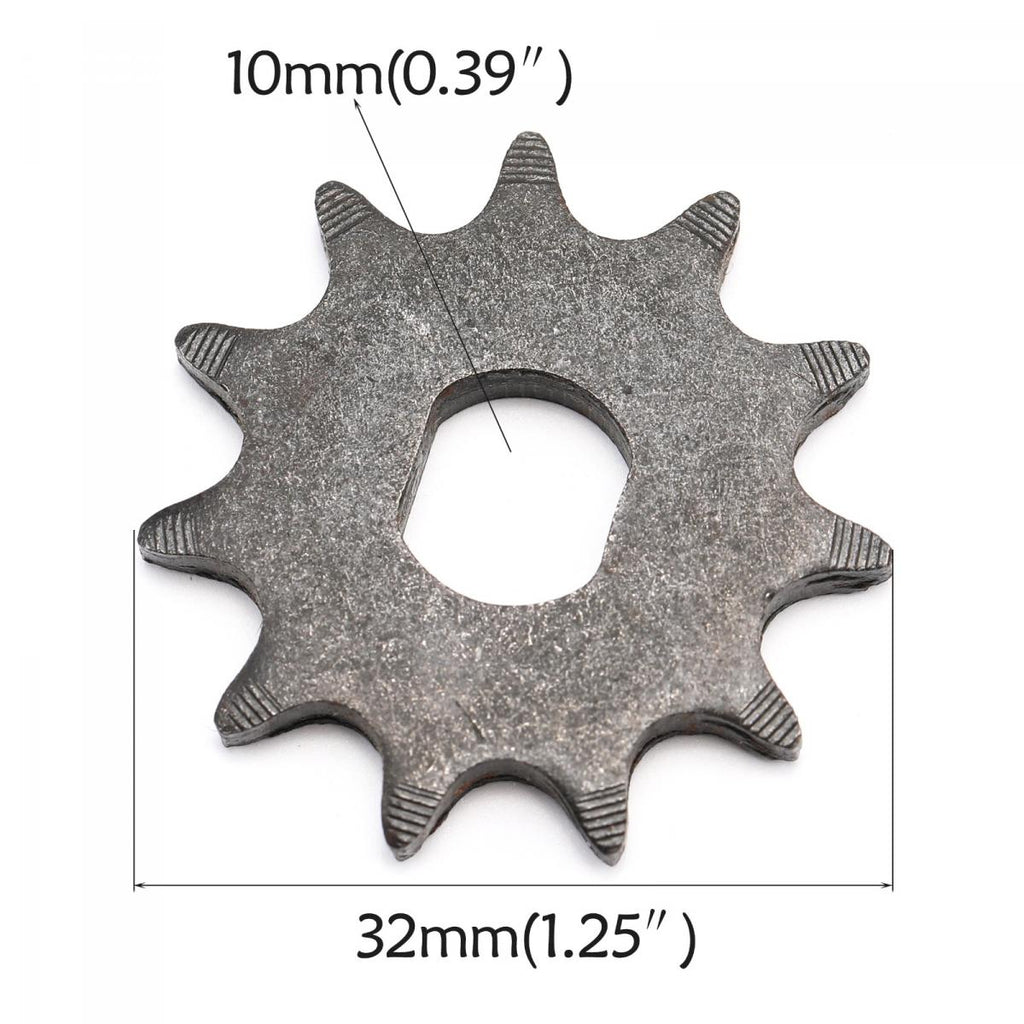 11T SPROCKET FOR 1800W 48V ELECTRIC MOTOR, TO FIT 44-8800 MOTOR KIT, T8F CHAIN