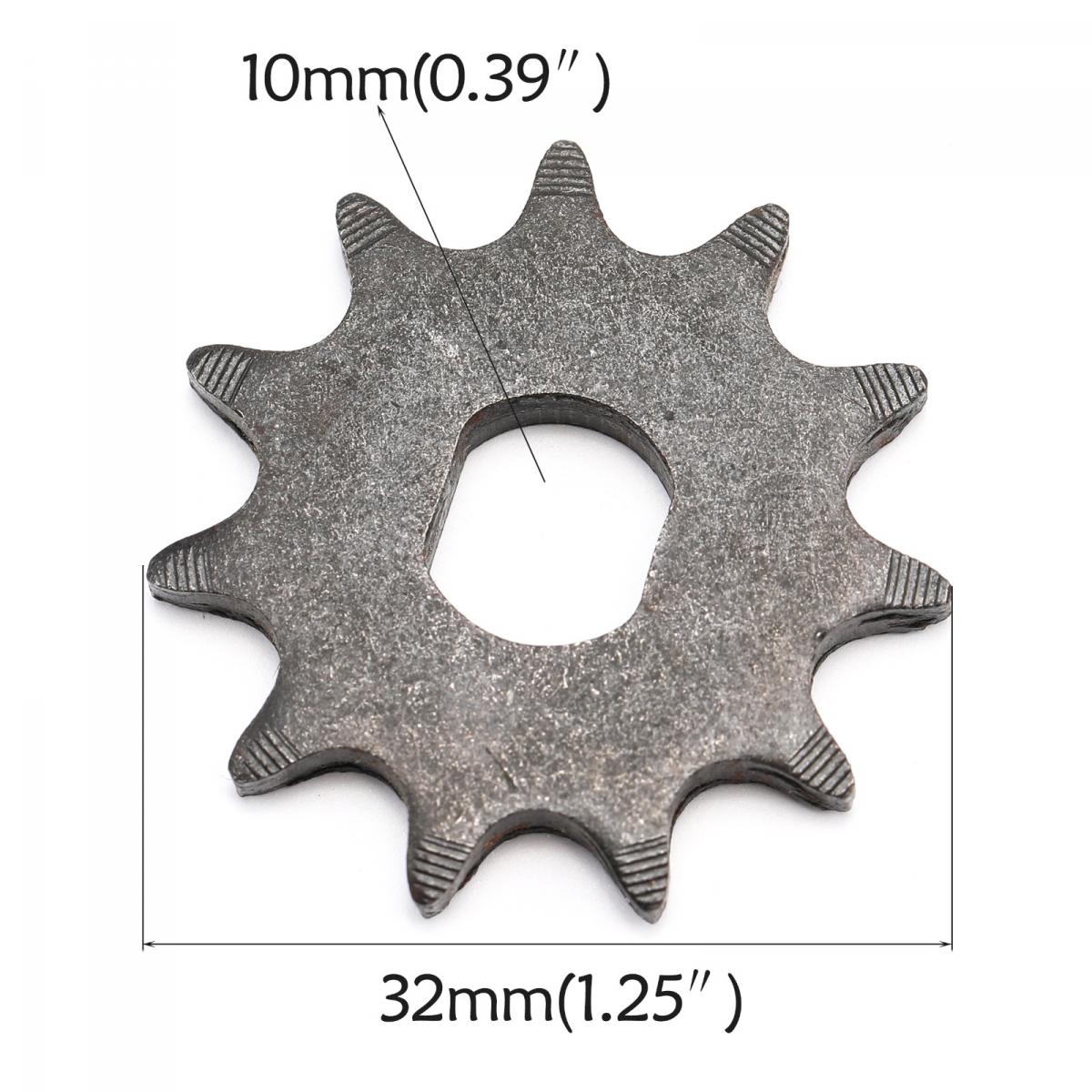 11T SPROCKET FOR 1800W 48V ELECTRIC MOTOR, TO FIT 44-8800 MOTOR KIT, T8F CHAIN