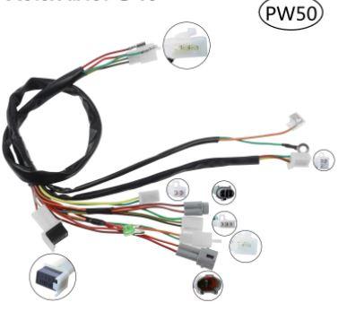 WIRING LOOM HARNESS YAMAHA, PW50 PW 50 Peewee 50 1983-2006