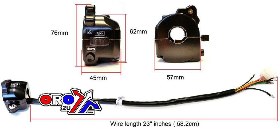 SWITCH UNIVERSAL VINTAGE BK, K&S 12-0042B
