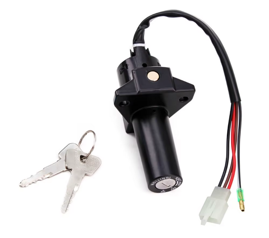 IGNITION SWITCH LOCK & TANK CAP FOR YAMAHA YBR125 CARB MODELS 3D9-Y8250-27 ROUND CAP