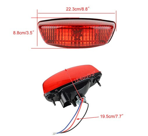 TAILLIGHT 02-07 SUZUKI QUADS LTF250 LTA 400 500F 03-06 KAWASKI KFX400 35710-03G30