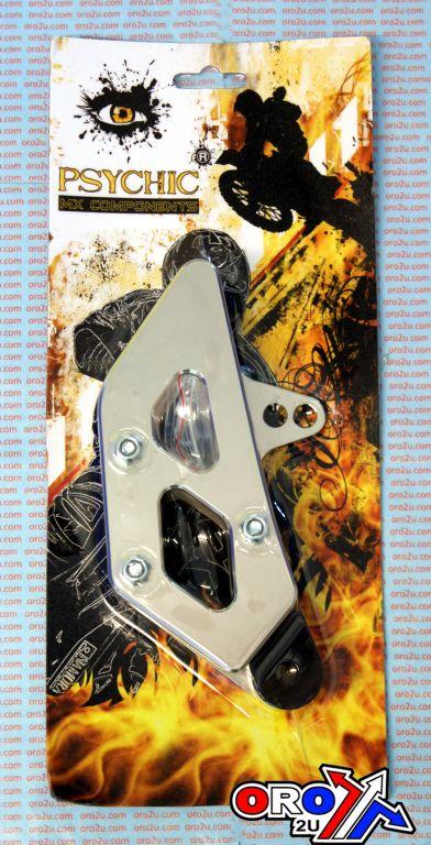 08-12 SX/SXF KTM CHAIN GUARD, W/BLOCK TITANIUM MX-03426