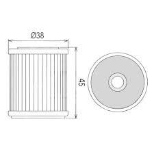 OIL FILTER HIFLO HF142