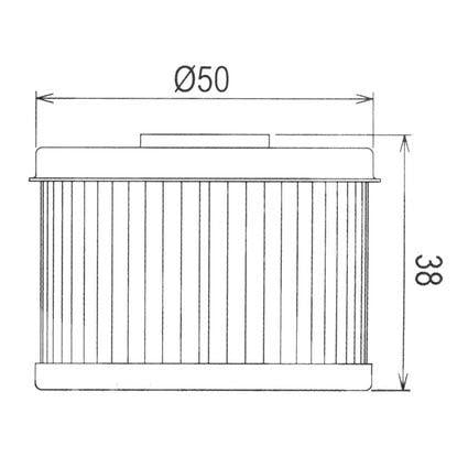 OIL FILTER 15412-HM5-A10 HF113