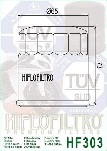 OIL FILTER HIFLO HF303RC RACE
