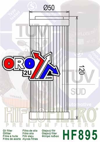 OIL FILTER HIFLO HF895, IMZ-8.101-01090-01 URAL