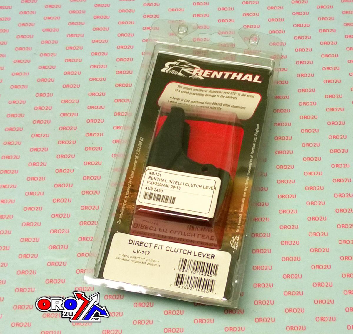RENTHAL INTELLI CLUTCH LEVER, KXF250/450 09-13LV 117, Renthal LV-117