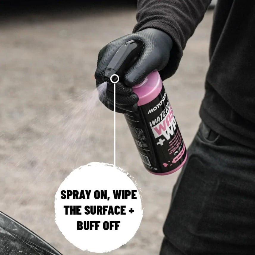 500ml Motoverde Vehicle Waterless Wash + Wax Spray