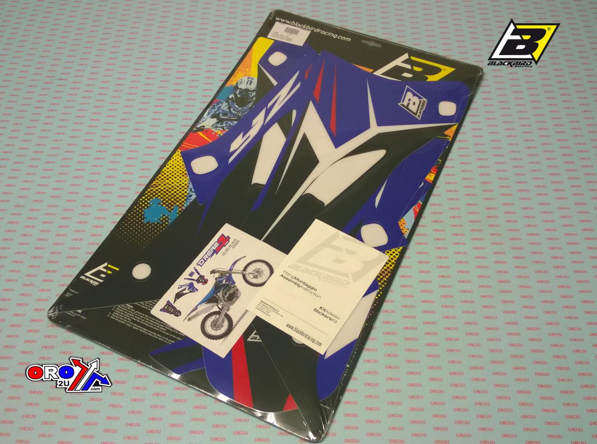 06-09 YZF250/450 DREAM-4, BLACKBIRD DECAL KIT 2228N