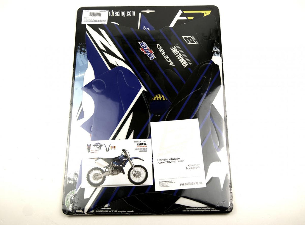 02-14 YZ YAM FACTORY RACING, BLACKBIRD 2231R10 GRAPHIC