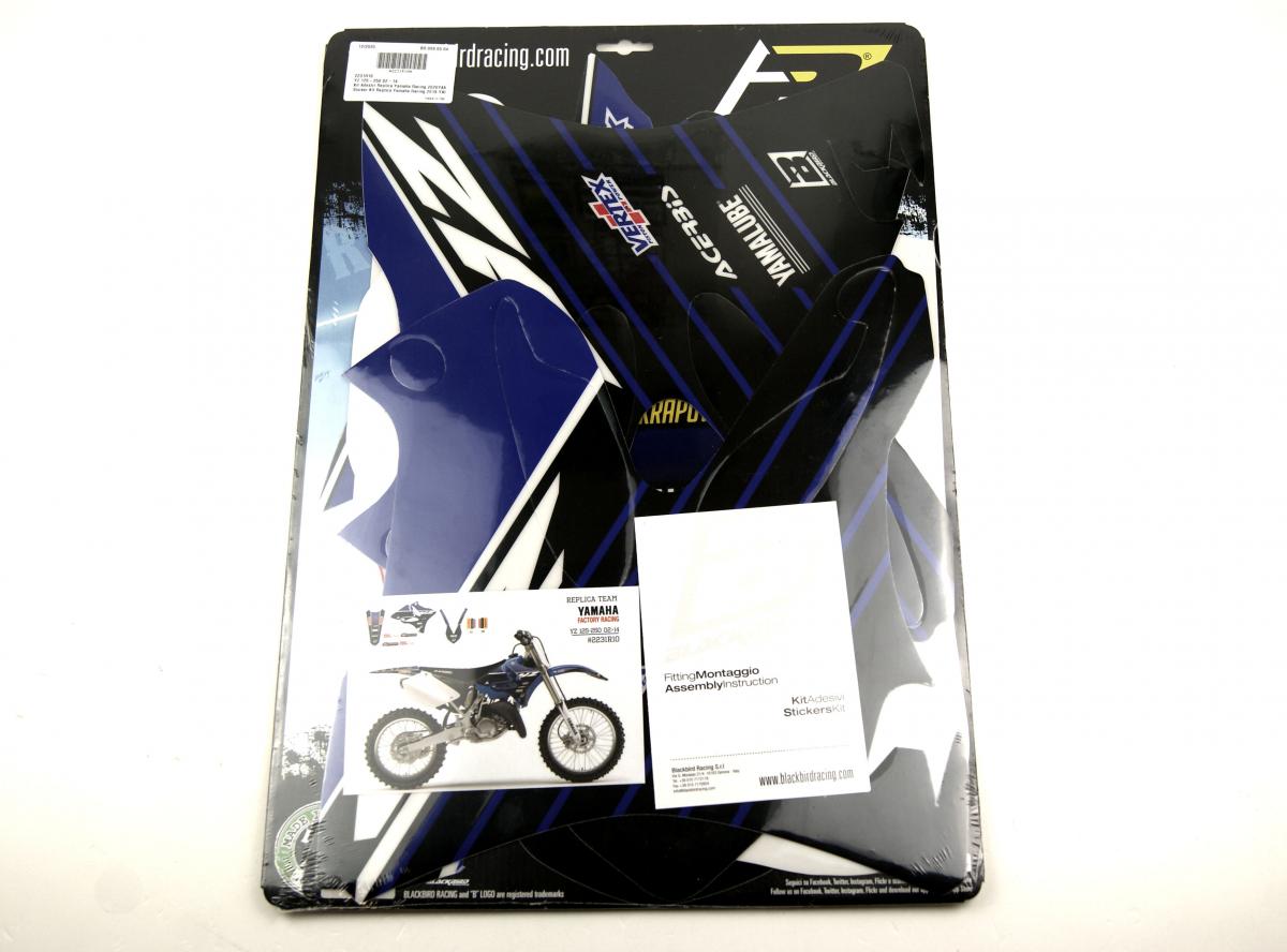 02-14 YZ YAM FACTORY RACING, BLACKBIRD 2231R10 GRAPHIC