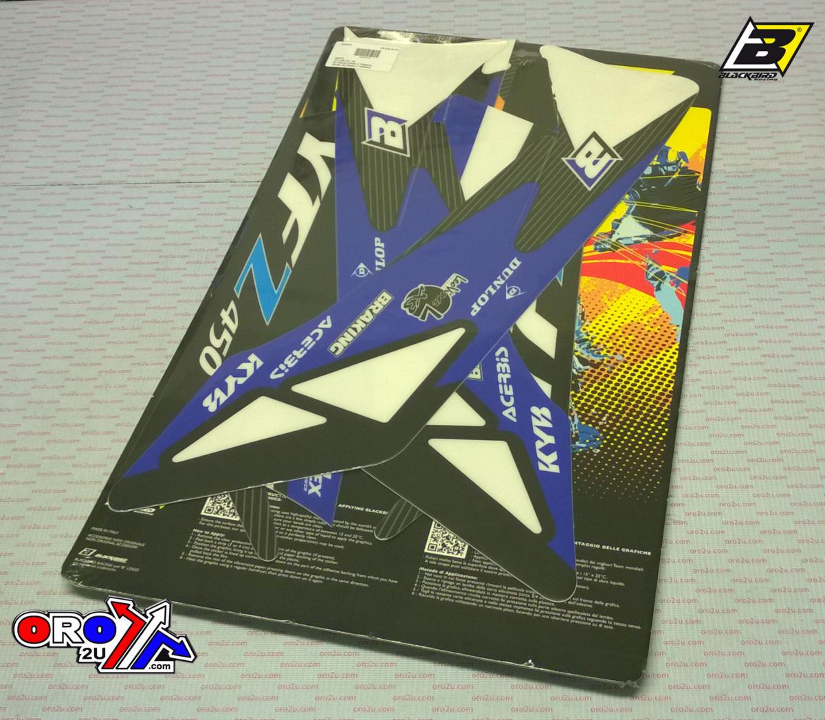 04-09 YFZ450 DREAM 2 ATV, BLACKBIRD GRAPHIC KIT 2Q07A