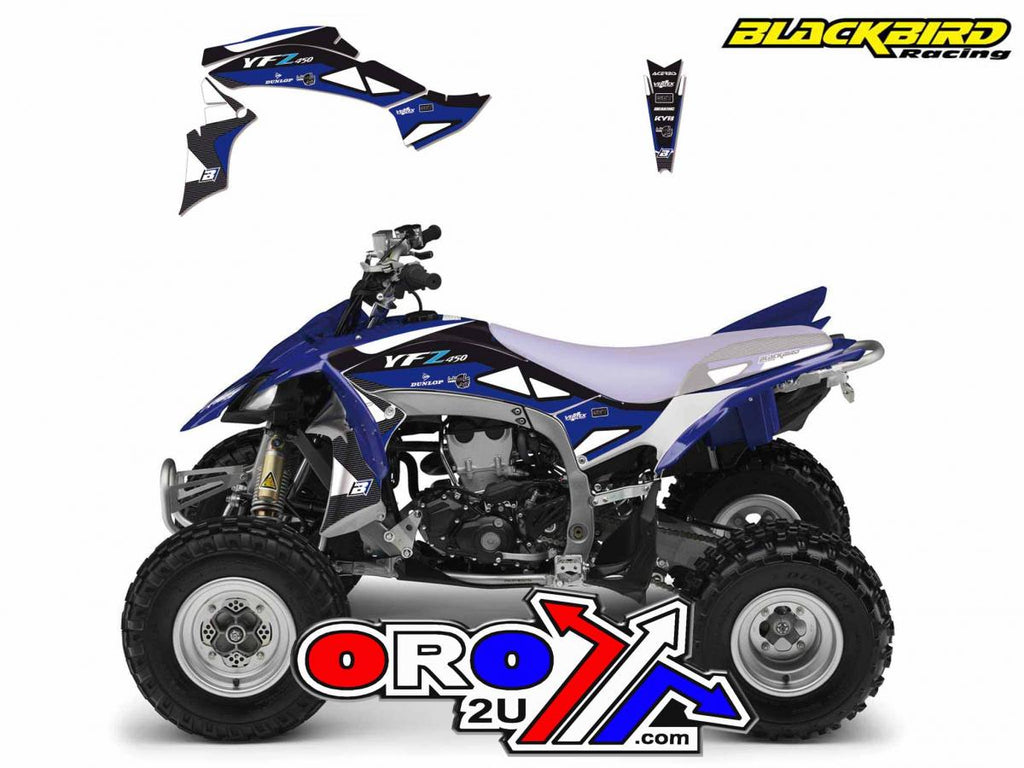 09-20 YFZ450R DREAM-2 ATV, BLACKBIRD DECAL KIT 2Q13A