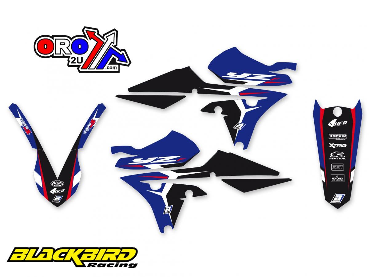 14-18 YZF250/450 DREAM-4, BLACKBIRD DECAL KIT 2243N