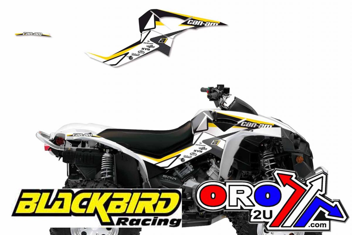 07-20 CAN AM RENEGADE, BLACKBIRD DECAL KIT 2Q17A