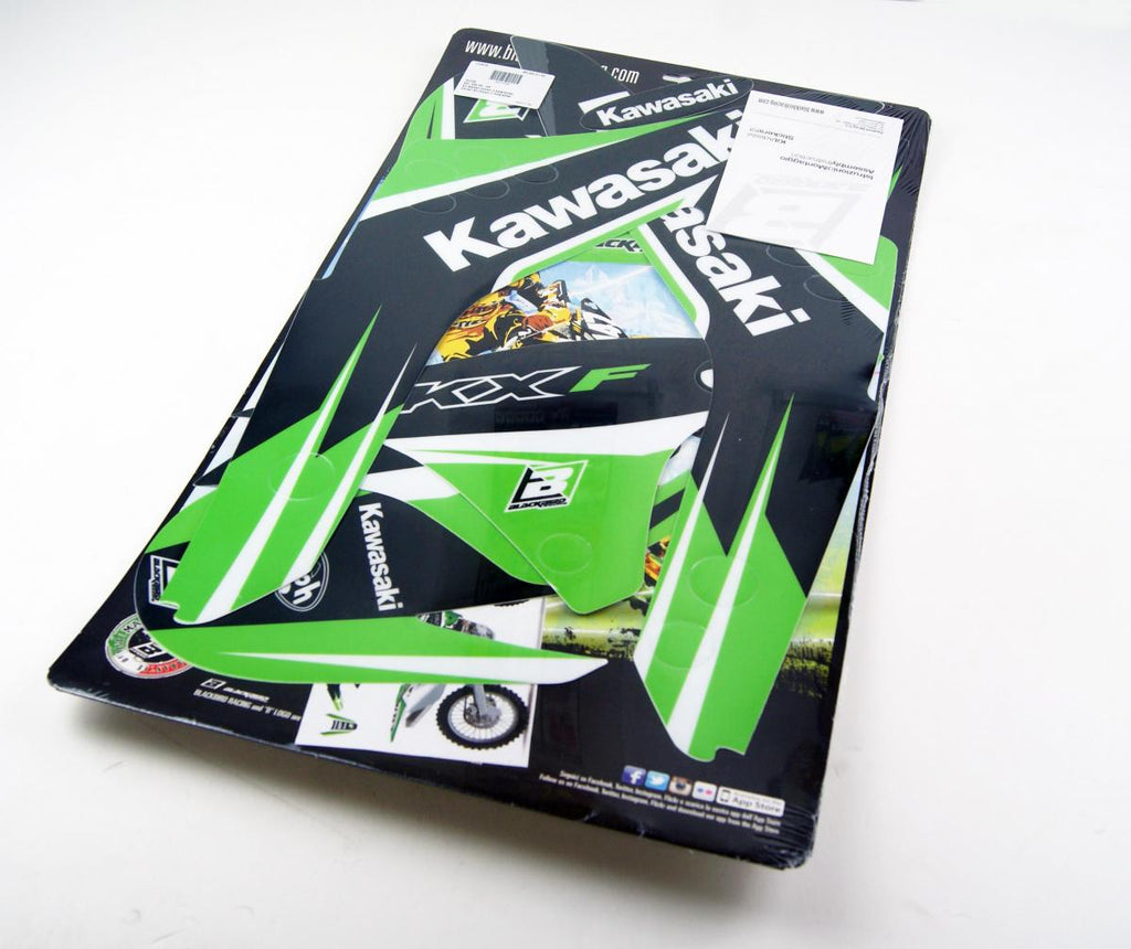 06-08 KXF450 DREAM 4 GRAPHIC, BLACKBIRD DECAL KIT 2415N, BB2415N