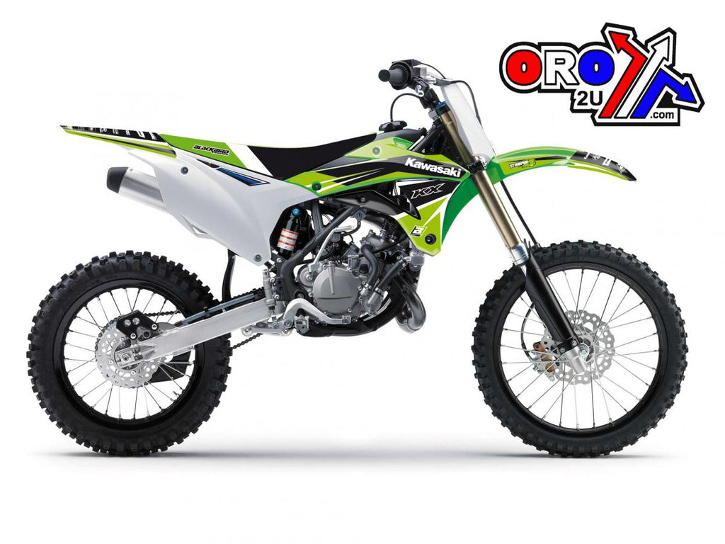 14-21 KX85 DREAM-4 2422N, BLACKBIRD DECAL KIT KAWASAKI