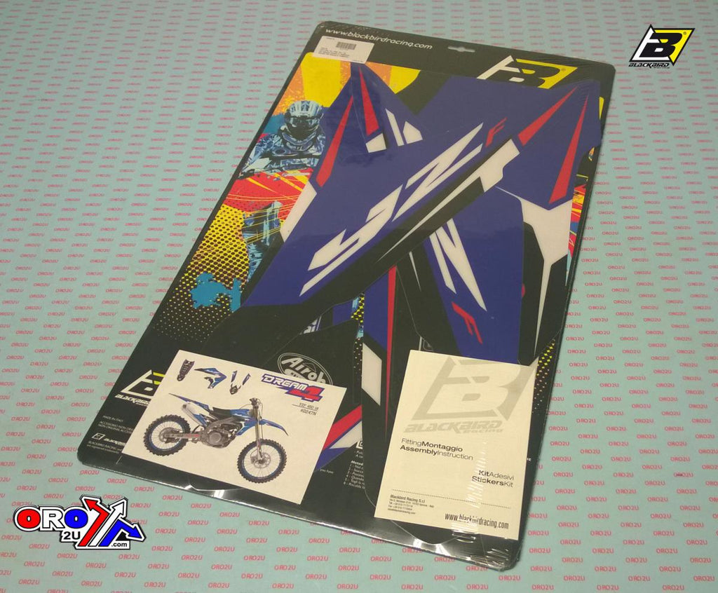 19-22 YZF250/450 DREAM 4 GRAPHICS, BLACKBIRD 2247N DECAL KIT