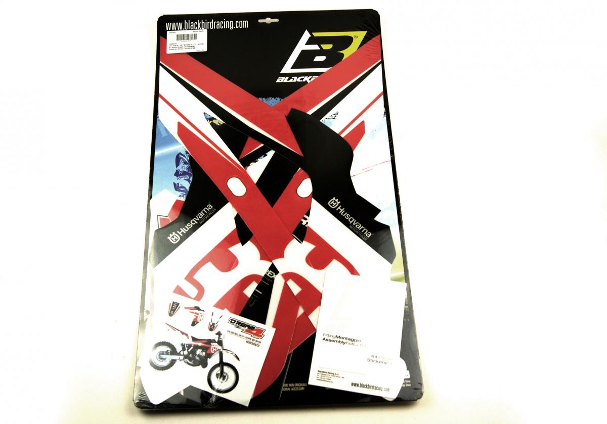 06-13 HUSKY 2STK DREAM4 RED, BLACKBIRD DECAL KIT 2609N/01, HUSQVARNA CR / WR