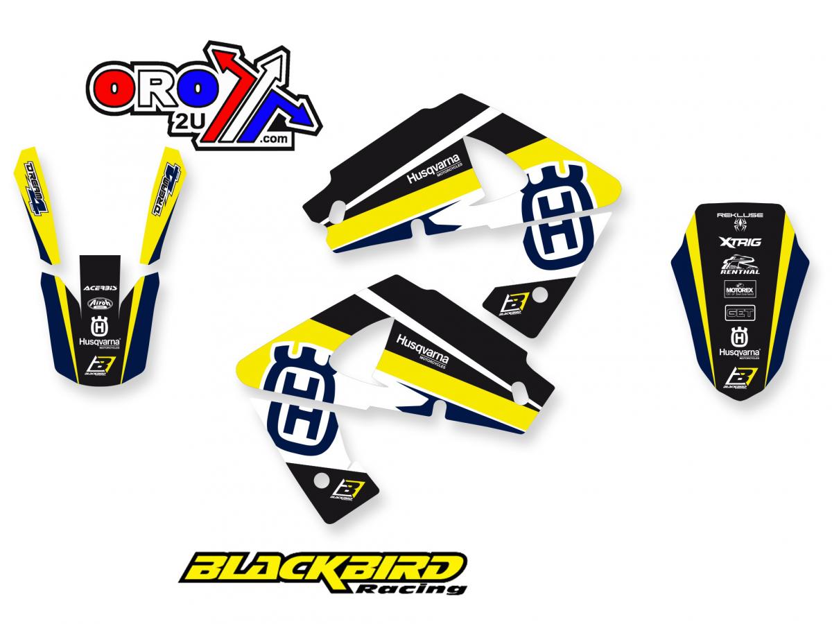 00-05 HUSKYDREAM 4, BLACKBIRD DECAL KIT 2603N, HUSQVARNA TE/TC. CR/WR