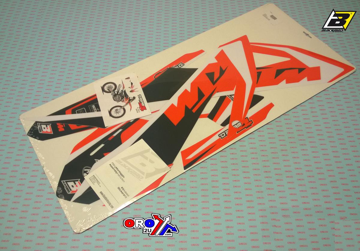 KTM SX/SXF 2019 - 22 DREAM 4, BLACKBIRD DECAL KIT, 2547N