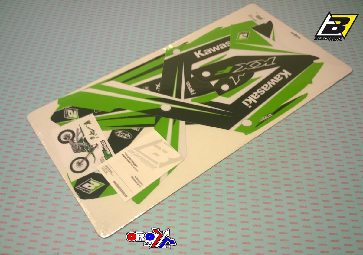 2019-22 KX 450F DREAM 4, BLACKBIRD DECAL KIT, 2425N