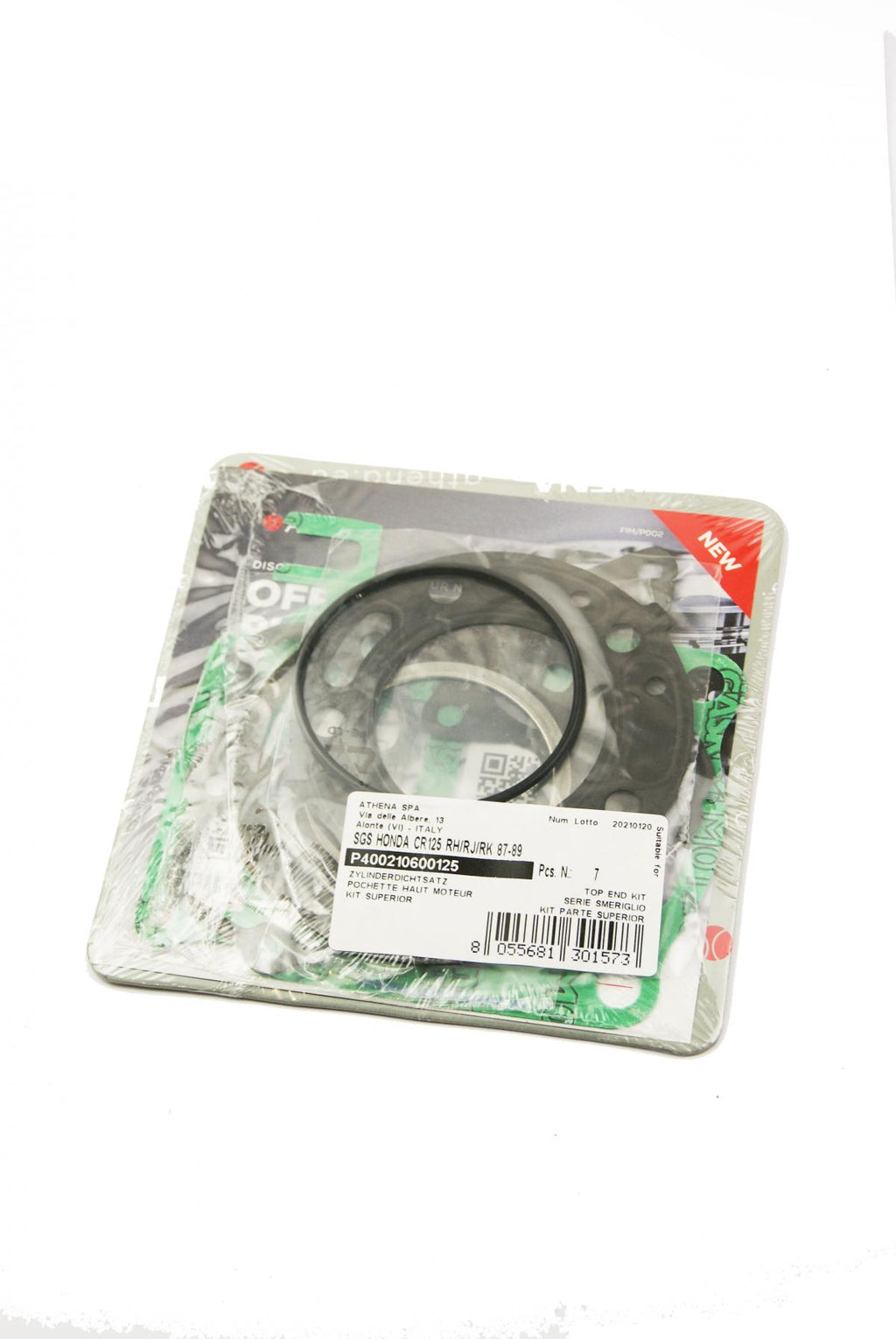 TOP END GAKSET SET HONDA CR 125 R 87-89, ATHENA P400210600125