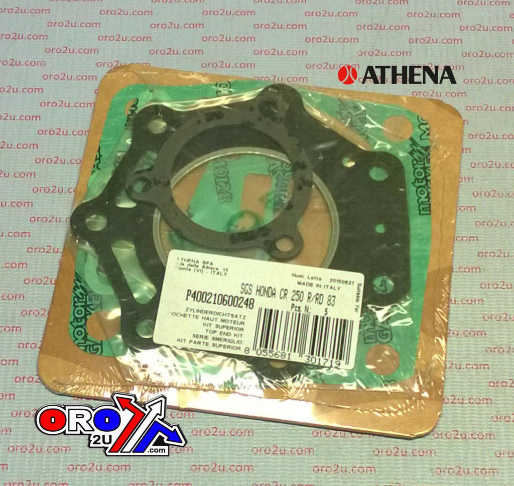 TOP END GASKET SET HONDA CR 250R 1983, ATHENA P400210600248