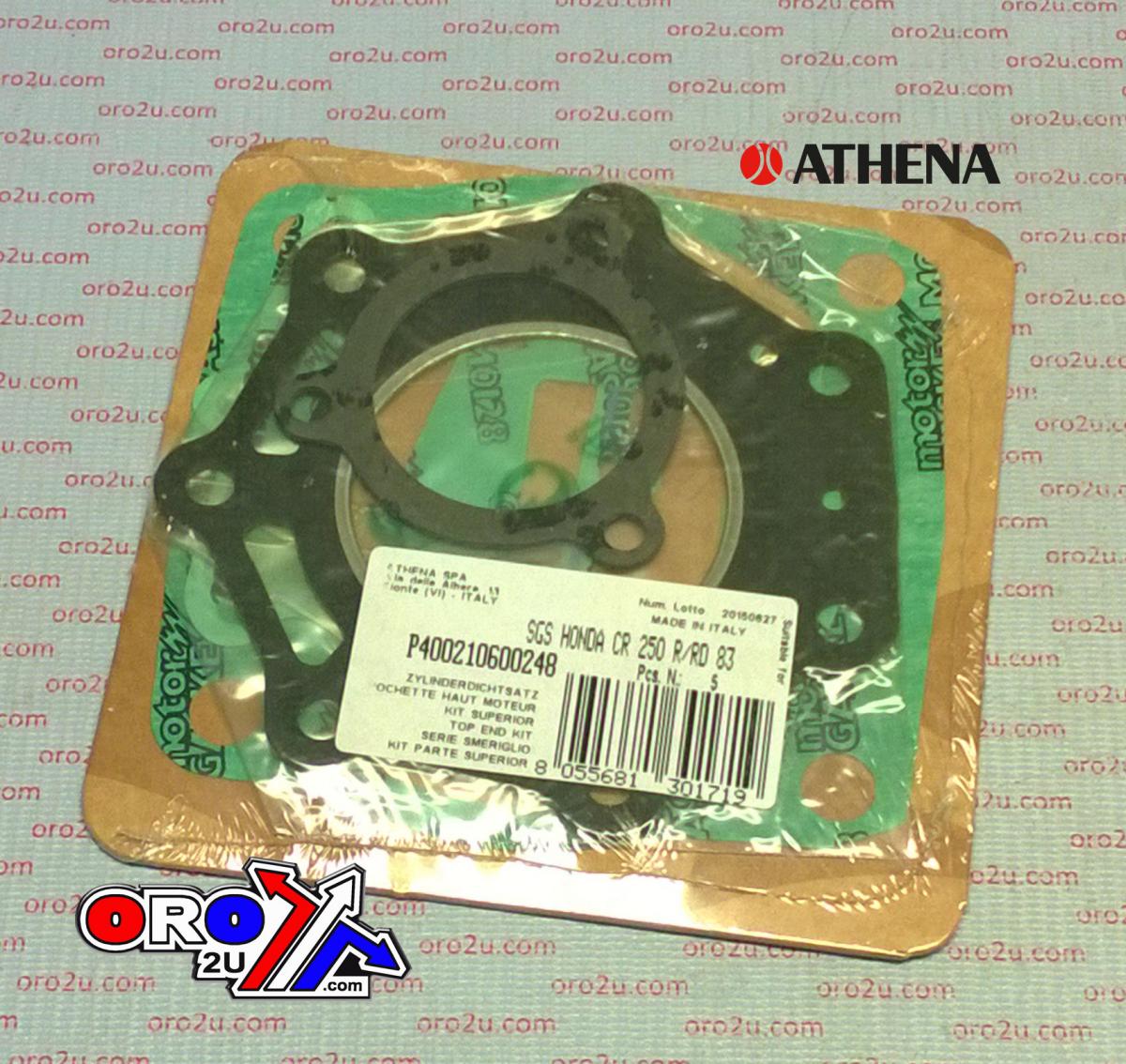 TOP END GASKET SET HONDA CR 250R 1983, ATHENA P400210600248